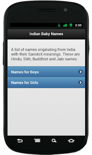 Indian Baby Names