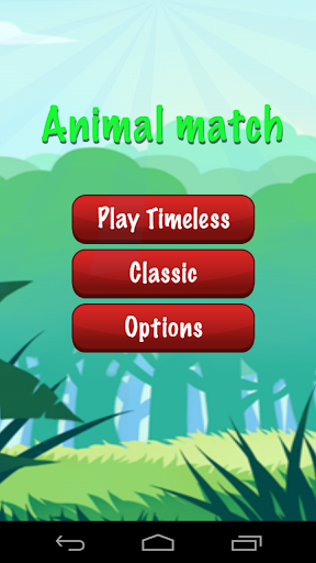 Animal Matching Game