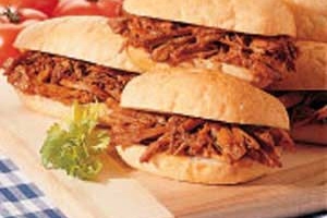 Shredded Pork Sandwiches