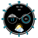 Super Clock Widget [Free] mobile app icon