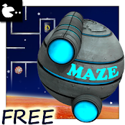 Maze game on time - space ship  Icon