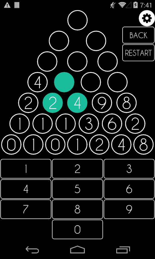 ピラミッド計算 脳トレや頭の体操に最適 - screenshot