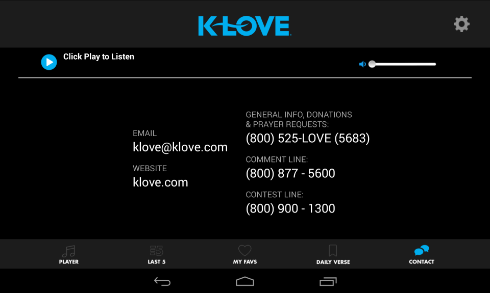 KLOVE Android Apps on Google Play