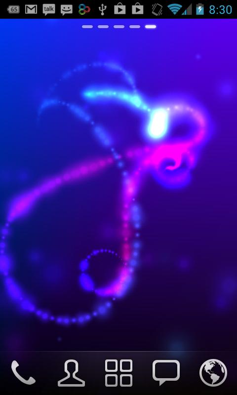 Android application Bioluminescent Wallpaper Paid screenshort