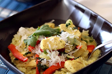 Coconut Chicken Curry Soup