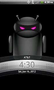 Free ADW Theme Droid MoonGlow(Pink) APK for Android