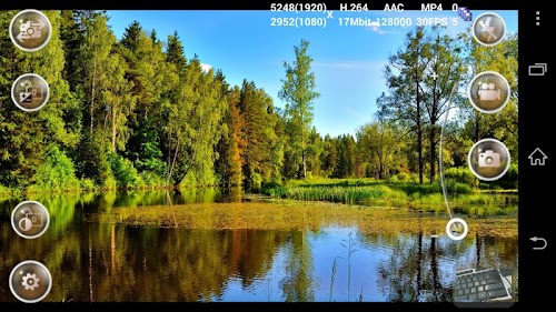 Android application lgCameraPro screenshort
