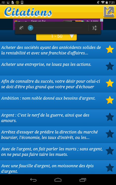 Citations De Investissement Android Apps Appagg