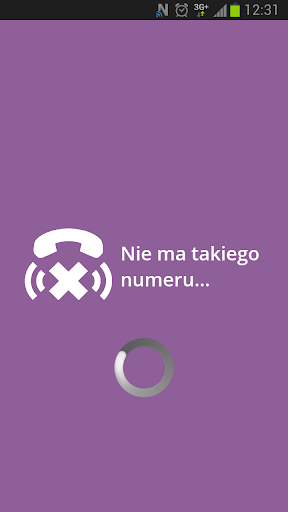 Nie ma takiego numeru...