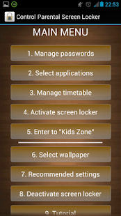 Lastest Control Parental Screen Locker APK for Android