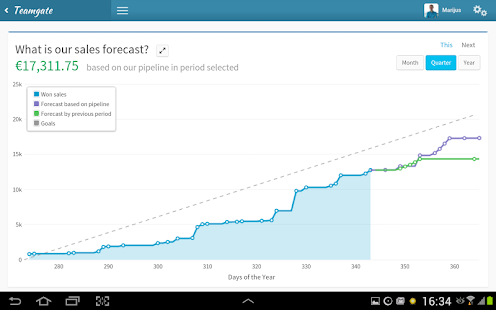 Teamgate - Sales CRM Insights Screenshots 4