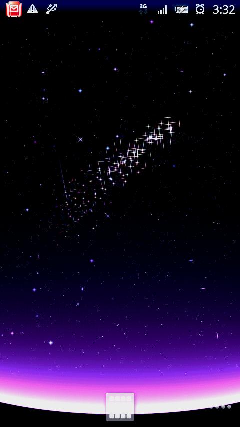 3D Live Shooting Stars Backgrounds