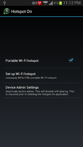 Hotspot On Wifi w o Root