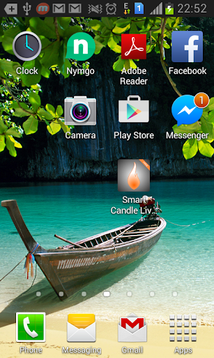 Smart Candle Live WallPaper