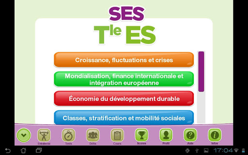 【免費教育App】ExoNathan BAC SES Term ES-APP點子