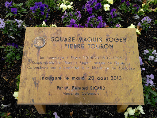 Square Maquis Roger Pierre Touron