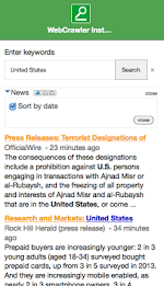 WebCrawler Instant Search poster 1