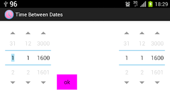 Date between Times APK 螢幕截圖圖片 #3