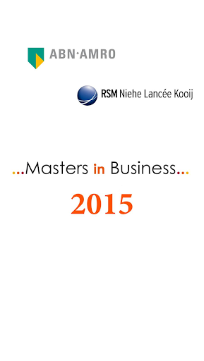 Masters in Business 2015