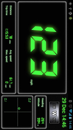 Droid Dashboard Green