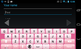 Hotpink keyboard image