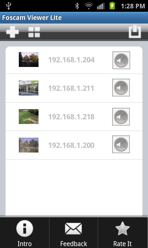 Foscam Viewer Lite - screenshot