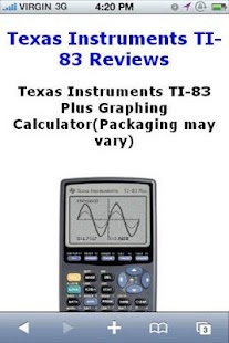 Lastest TI83 Calculator Reviews APK for Android
