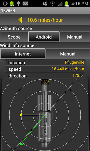 TrackingPoint Wind Calculator
