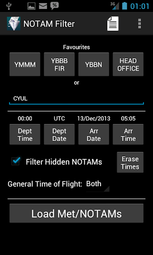 NOTAM Filter