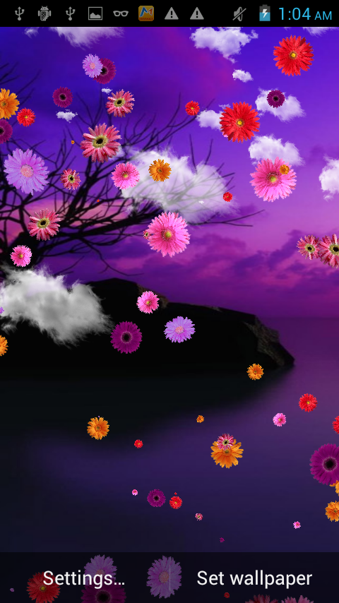 Flower Falling Live Wallpaper - Google Play Store revenue ...