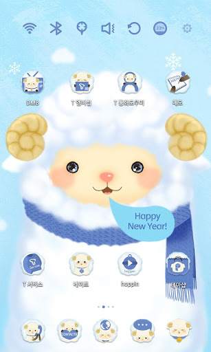 免費下載個人化APP|Happy New Year 확장팩 런처플래닛 라이브테마 app開箱文|APP開箱王