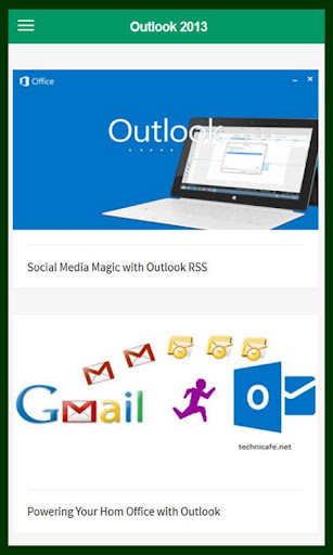 Learn for Outlook 2013