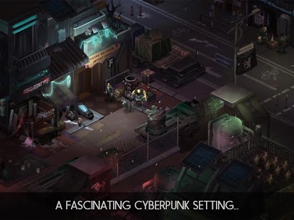 Shadowrun: Dragonfall - DC - pantalla de miniaturas