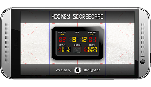 Hockey scoreboard