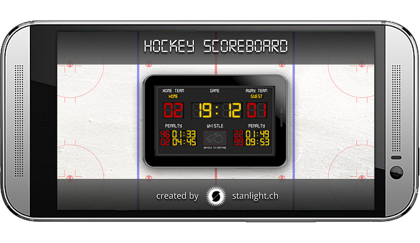 Hockey scoreboard Screen 1