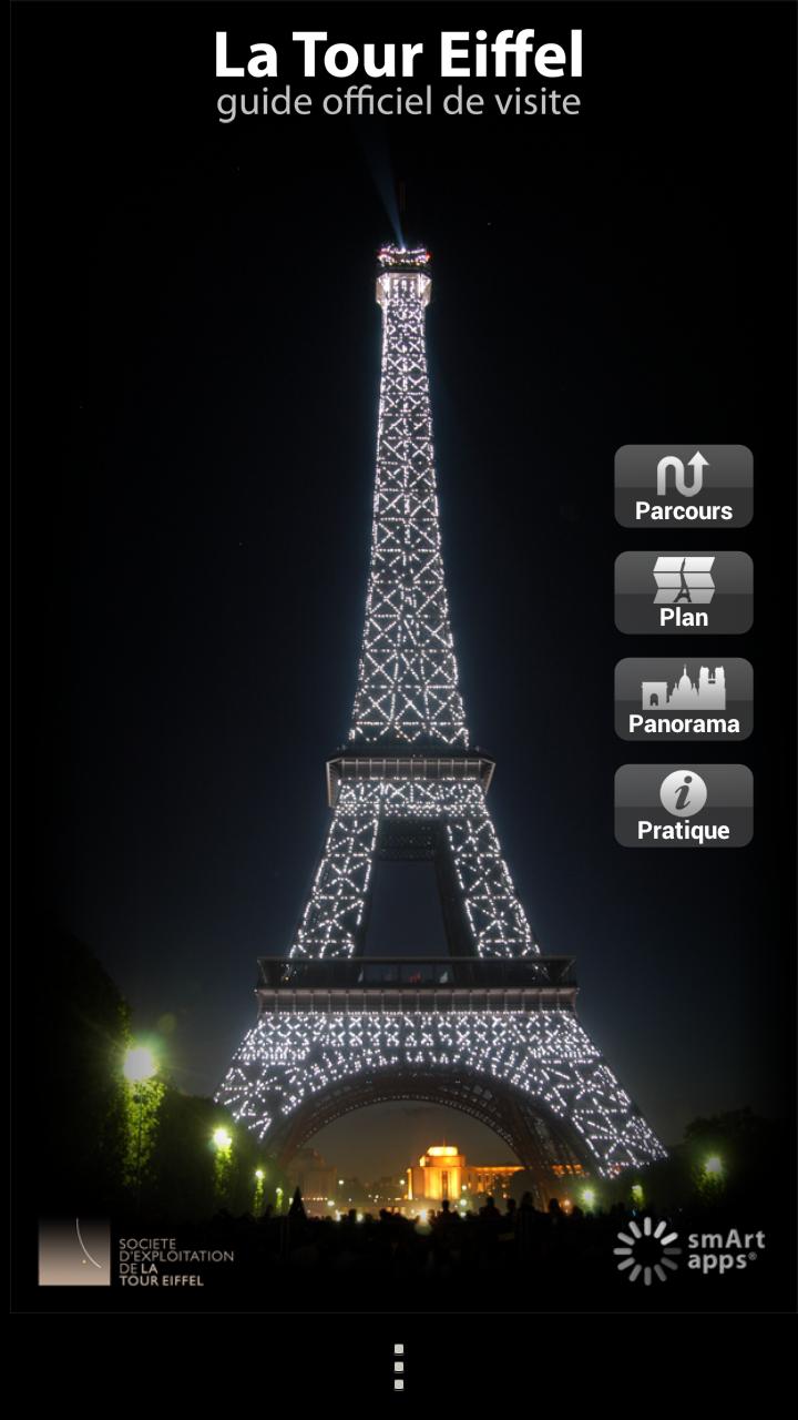 Tour Eiffel, guide officiel Screen 1
