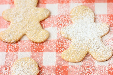 Healthier Almond Sugar Cookies