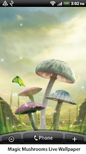 Magic Mushrooms Live Wallpaper