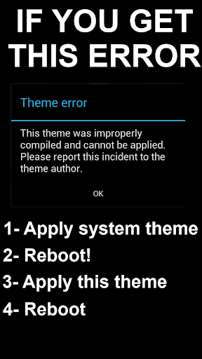 Blue Infinitum Theme - Dark