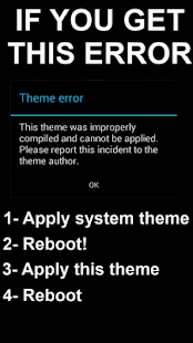 Blue Infinitum Theme - Dark - screenshot thumbnail
