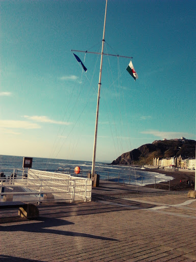 Mast in Aberystwyth