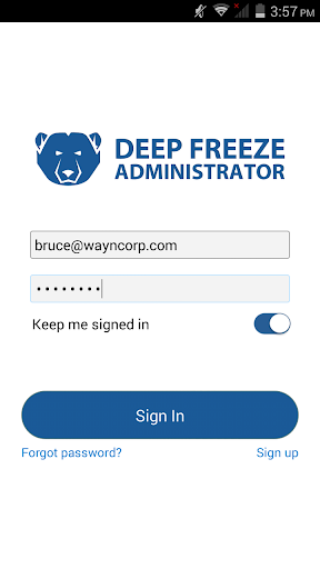 Deep Freeze Administrator