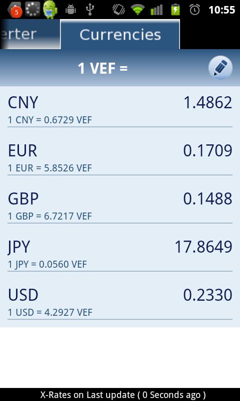 Currency Converter Pro Screen 2