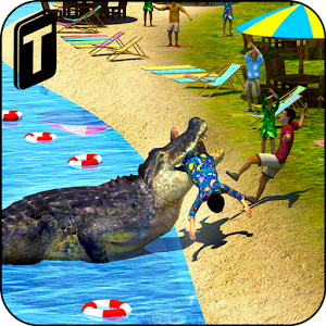 Crocodile Simulator 3D logo
