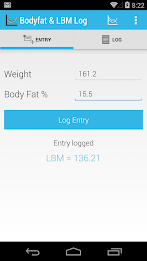 Body fat and LBM log poster 1