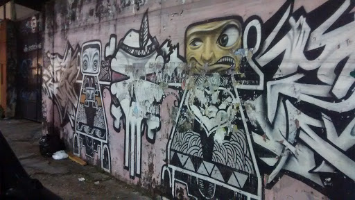 Graffiti Careta Caveira