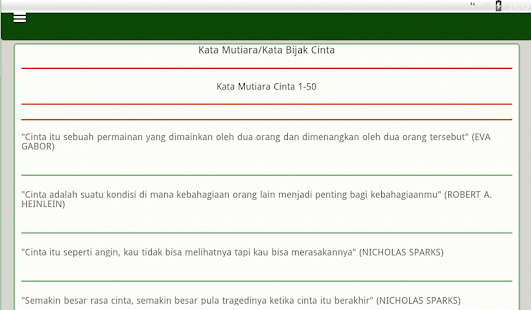 App 1047 Kata Mutiara / Kata Bijak apk for kindle fire 
