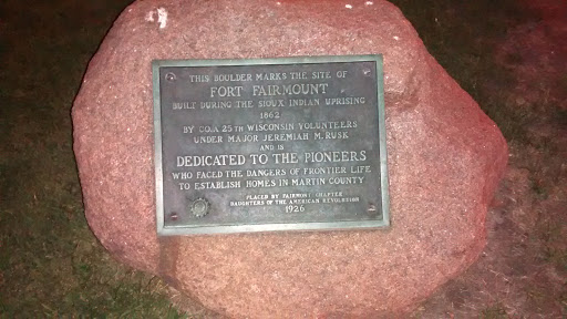 Fort Fairmont Pioneers Dedication