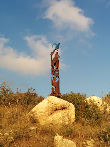 Blue Dove Sculpture