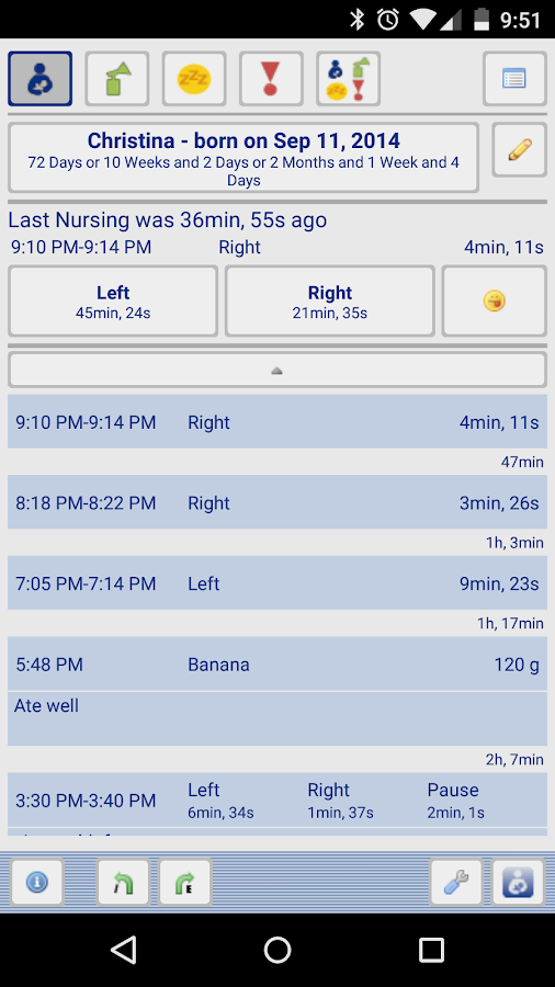 Breastfeeding Baby Tracker Android Apps On Google Play